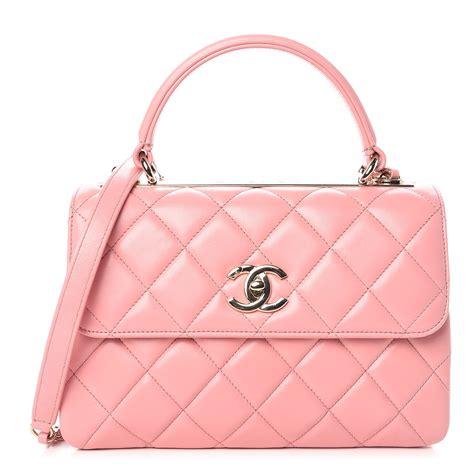 pink bag chanel|chanel pink bag price.